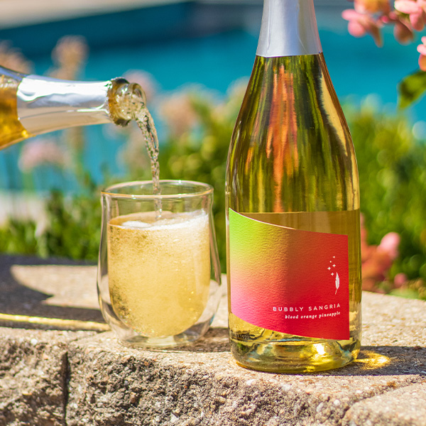 立花　コルク　ホーク　HAWK　バブ Cooper's Hawk Winery & Restaurants > Blood Orange Pineapple Bubbly